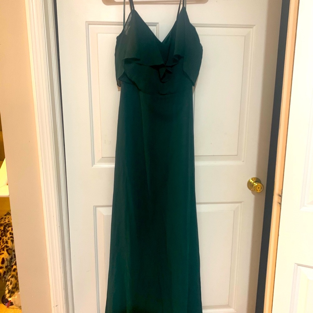 Dark Green Bridesmaid Dress